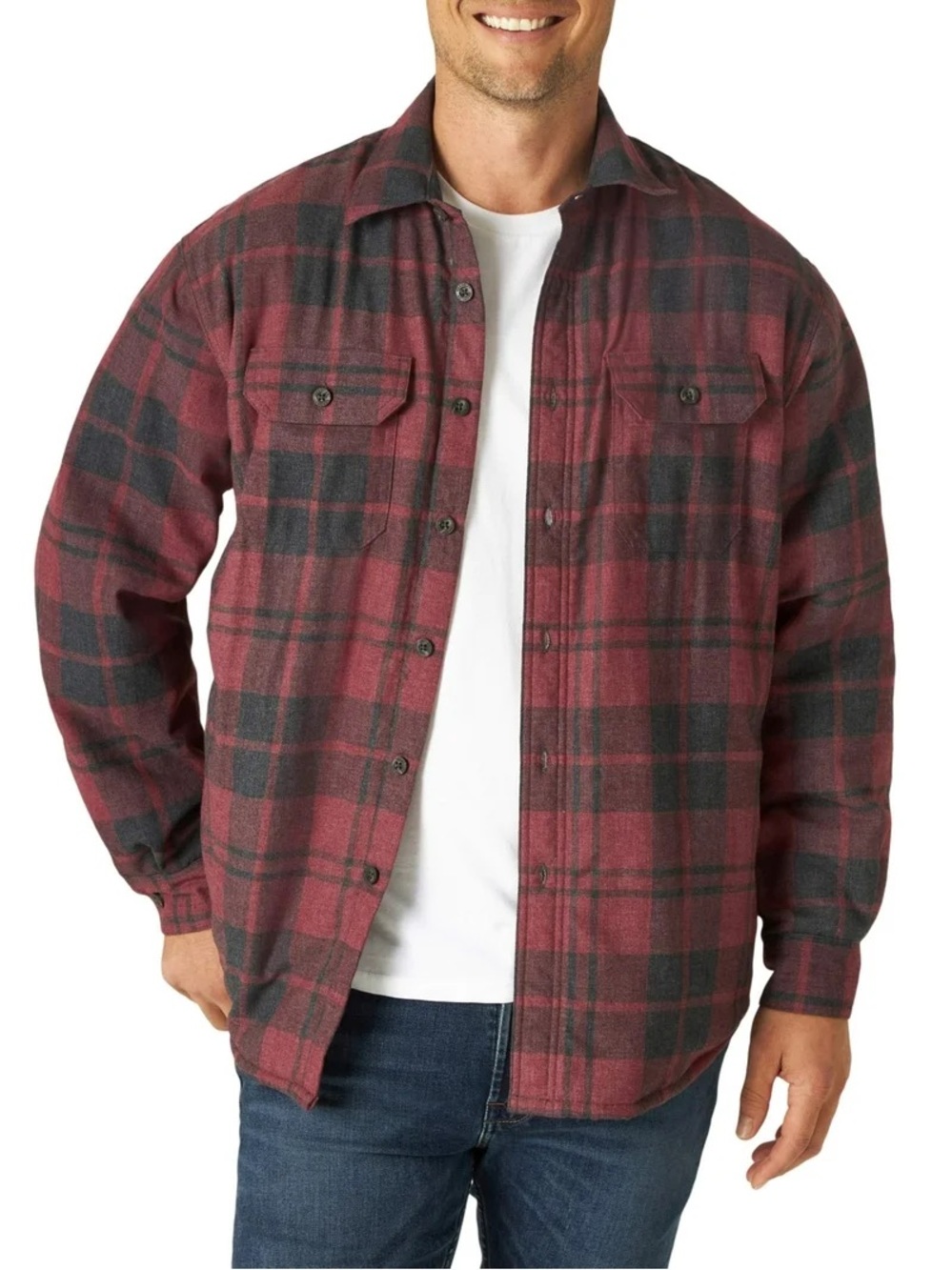 Wrangler Flannel Shirt Jacket